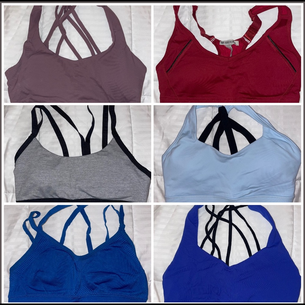 6 Sports Bras for $18